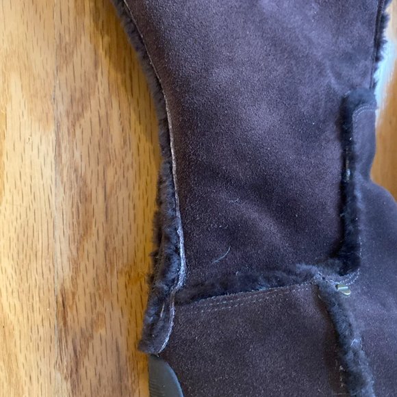 Nike Lab G Series Knee High Brown Suede Boot, Size 9 - Picture 11 of 13